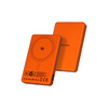 Blavec Magnetische Powerbank fürs Telefon BJ-05 Ultra Fast 10000 mAh 25W 2in1 kompatibel mit MagSafe USB-C - Orange Aluminium