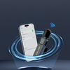 Blavec Kabelloses Krawattenmikrofon MK-01 ClipGo x2 fürs Telefon USB-C - Schwarz