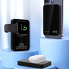 Blavec Power Bank 10000mAh BJ-04 Slim 13,5mm - Typ C - 22,5W magnetyczny indukcyjny Magsafe 3 w 1 (PBBJ04-MC10B) czarny