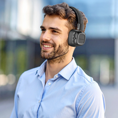 Blavec Over-Ear-Bluetooth-Kopfhörer BO-11 Bass Admiral - Schwarz