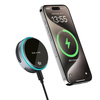 Blavec Autohalterung fürs Telefon BHC-05 Qi2.2 25W Magnetisch Abnehmbar mit induktivem Laden und aktiver Kühlung fürs Lüftungsgitter - Schwarz