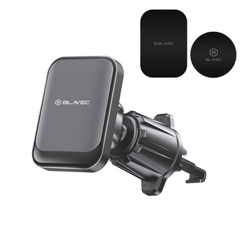 Blavec Autohalterung fürs Telefon BH-01 Magnetisch fürs Lüftungsgitter - Schwarz