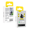 Blavec GPS-Tag BTG-02 – Dual-Bluetooth-Tracker für Apple & Android + Hülle mit Schlüsselring (BTBTG02-KB), Schwarz
