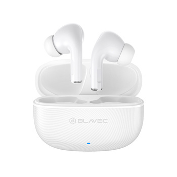 Blavec Bluetooth-Ohrhörer TWS BW-02 Carbon - Weiß