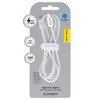 Blavec Candy kabel w oplocie - Typ C na Typ C - PD 60W 3A 2 metry (CCA-CC3W20) biały