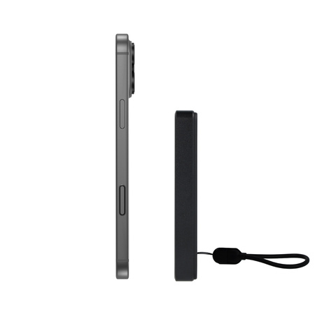 Blavec Magnetische Powerbank fürs Telefon BJ-03 10000 mAh 22,5W 3in1 kompatibel mit MagSafe USB-C - Schwarz Aluminium