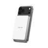 Blavec Magnetische Powerbank fürs Telefon BJ-05 Ultra Fast 10000 mAh 25W 2in1 kompatibel mit MagSafe USB-C - Weiß