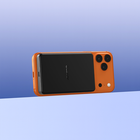 Blavec Power Bank 10000mAh BJ-05 Ultra Fast 16mm - Typ C - Qi2.2 25W + PD 45W magnetyczny indukcyjny Magsafe 2 w 1 (PBBJ05-QI22MC10B) czarny