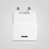 Blavec Netzladegerät BC-10 USB-C PD 25W 3A - Weiß
