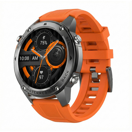 Blavec Smartwatch M-03 AMOLED GPS Voice Call + 1 Armband - Graphit