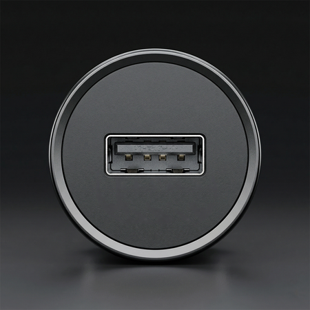 Blavec Autoladegerät BS-01A-C Road - USB - QC 3.0 18W mit Kabel USB auf Typ C (CCBS01ACR-UB) schwarz