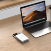 Blavec Magnetische Powerbank fürs Telefon BJ-05 Ultra Fast 10000 mAh 25W 2in1 kompatibel mit MagSafe USB-C - Weiß