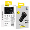 Blavec Autoladegerät BS-04B-C Volt - USB + Typ C - QC 3.0 48W mit Kabel Typ C auf Typ C (CCBS04BCV-UCB) schwarz