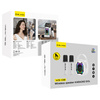 Blavec Kabelloser Lautsprecher Bluetooth WS-08 Karaoke Idol 8W mit 2 Mikrofonen - Weiß