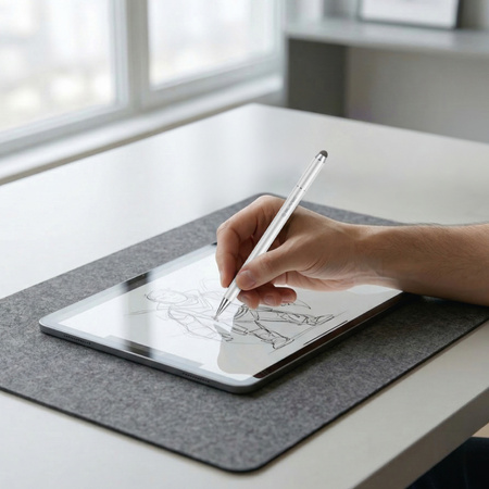 Blavec Passiver Eingabestift Pen Stylus BPS-01 Universal 3-in-1 (BPS01-UW) weiß