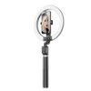 Blavec Ringlicht LED P-55 Aura 25 cm Selfie mit Tripod und Fernbedienung - Schwarz