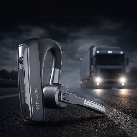 Blavec Bluetooth-Ohrhörer Voyager 1 Multipoint - Schwarz