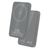 Blavec Magnetische Powerbank fürs Telefon BJ-04 5000 mAh 22,5W 3in1 kompatibel mit MagSafe USB-C - Grau