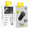 Blavec Autoladegerät BS-01B-C Road - USB + Typ C - QC 3.0 18W PD 20W mit Kabel Typ C auf Typ C (CCBS01BCR-UCB) schwarz
