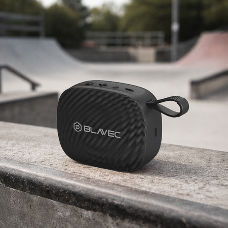 Blavec Kabelloser Bluetooth-Lautsprecher TWS WS-06 Go Play 6W - Schwarz