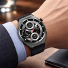 Blavec Smartwatch U-02 Kenzo HD AMOLED Voice Call + 1 Armband - Schwarz