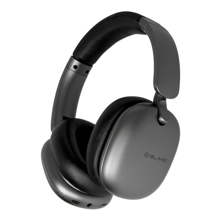 Blavec Słuchawki nauszne Bluetooth BO-10 Bass Expert ANC (BO10-B) czarne