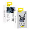 Blavec Kabelloses Krawattenmikrofon MK-03 ClipGo x2 fürs Telefon USB-C - Silber