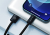 Blavec Kabel Candy mit Geflecht USB auf USB-C PD 60W 3A 3 m - Schwarz