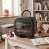 Blavec Głośnik Bezprzewodowy Bluetooth WS-09 Karaoke Fun 10W z 2 Mikrofonami i Wyświetlaczem - Czarny
