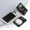 Blavec Magnetische Powerbank fürs Telefon BJ-03 10000 mAh 22,5W 3in1 kompatibel mit MagSafe USB-C - Schwarz Aluminium