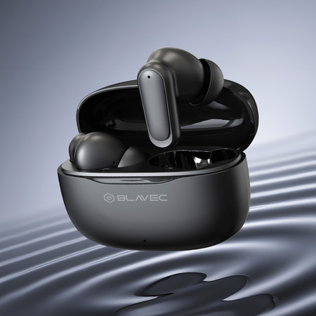 Blavec Bluetooth-Kopfhörer TWS Speak AI mit Live-Übersetzung - Schwarz