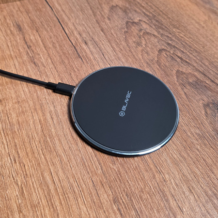 Blavec Induktives Ladegerät BQI-06 Qi 15W UniCharge - Schwarz Matt