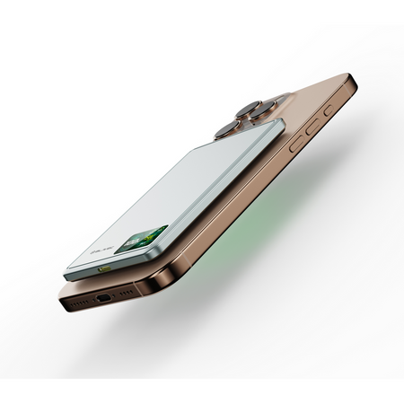Blavec Magnetische Powerbank fürs Telefon Mini 10000 mAh 22,5W kompatibel mit MagSafe