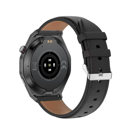 Blavec Smartwatch U-02 Kenzo HD AMOLED Voice Call + 1 Armband - Schwarz