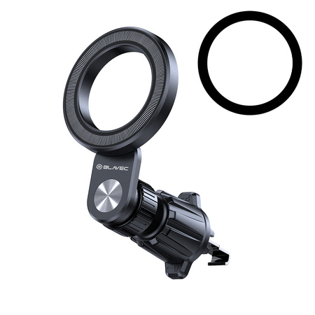 Blavec Autohalterung fürs Telefon BH-03 Magnetisch Ring fürs Lüftungsgitter - Schwarz