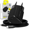 Blavec Netzladegerät BC-6 GaN4 USB-C PD QC 33W 3A mit USB-C-Kabel - Schwarz
