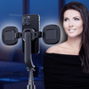 Blavec Selfie-Stick Aluminium Fusion MagSafe-kompatibel + Fernbedienung + 2 Lampen 1,4 m