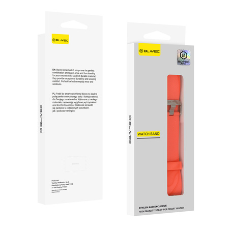 Blavec Armband für SB-01 Active Silikon - Orange