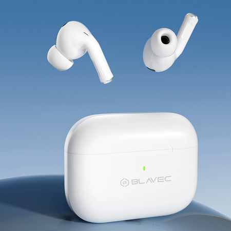 Blavec Bluetooth-Kopfhörer TWS BW-05 Flow - Weiß