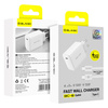 Blavec Netzladegerät BC-8 GaN4 USB-C PD QC 65W 3A mit USB-C-Kabel - Weiß