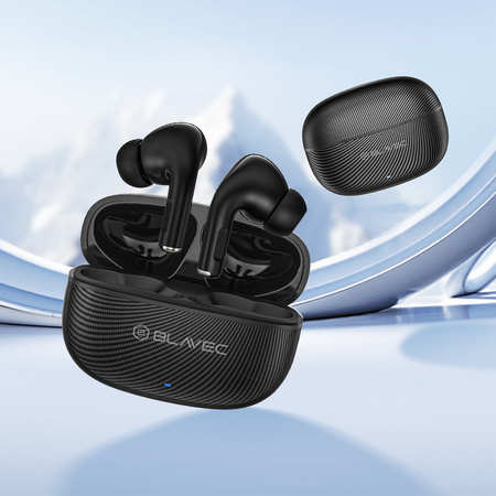 Blavec Bluetooth-Ohrhörer TWS BW-02 Carbon - Schwarz