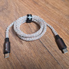Blavec Kabel Neon USB-C auf USB-C PD 60W 3A 1 m Leuchtend RGB