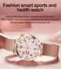 Blavec Damen-Smartwatch Liana + 2 Armbänder - Roségold