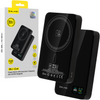 Blavec Power Bank 10000mAh BJ-04 Slim 13,5mm - Typ C - 22,5W magnetyczny indukcyjny Magsafe 3 w 1 (PBBJ04-MC10B) czarny