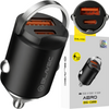 Blavec Autoladegerät BS-02B Aero - USB + Typ C - QC 3.0 18W PD 30W (CCBS02BA-UCB) schwarz