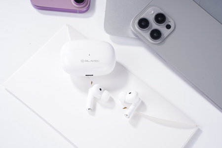 Blavec Bluetooth-Kopfhörer TWS BW-01 Pure - Weiß