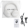 Blavec Over-Ear-Bluetooth-Kopfhörer BO-13 Bass Aceonix ANC - Weiß
