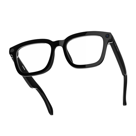 Intelligente KI-Brille mit Kamera, ChatGPT, Mikrofon und Live-Übersetzung + Etui