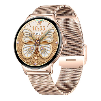 Blavec Smartwatch Damski Vesta HD AMOLED - Złoty