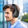 Blavec Słuchawki nauszne Bluetooth BO-12 Bass Master ANC (BO12-B) czarne